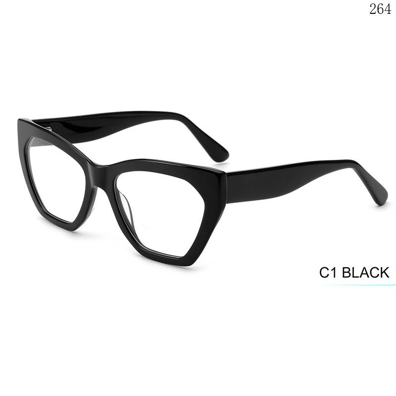 Dachuan Optical H2808 China Supplier Hot Fashion Acetate Optical Glasses Armações Ópticas with Cateye Shape (6)